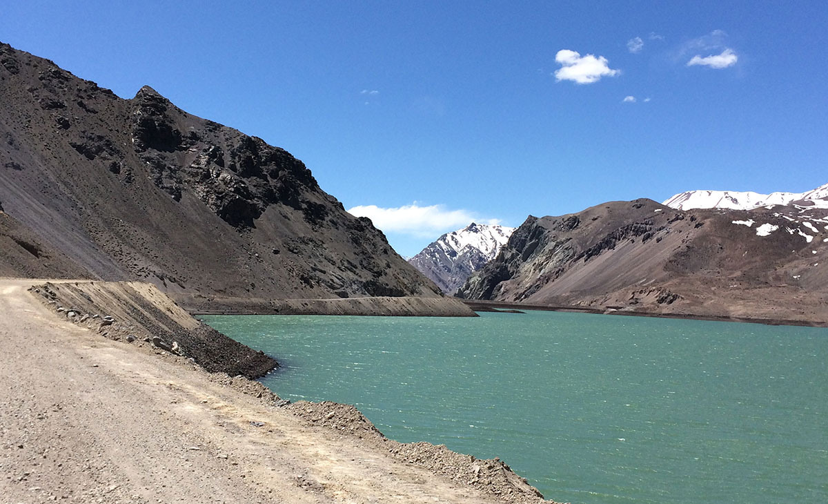 Vista del Embalse en Verano