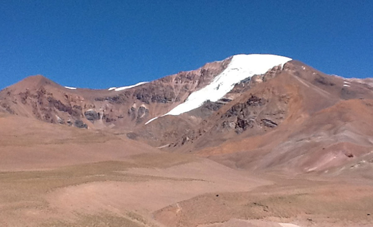 Vista del Glaciar Tapado